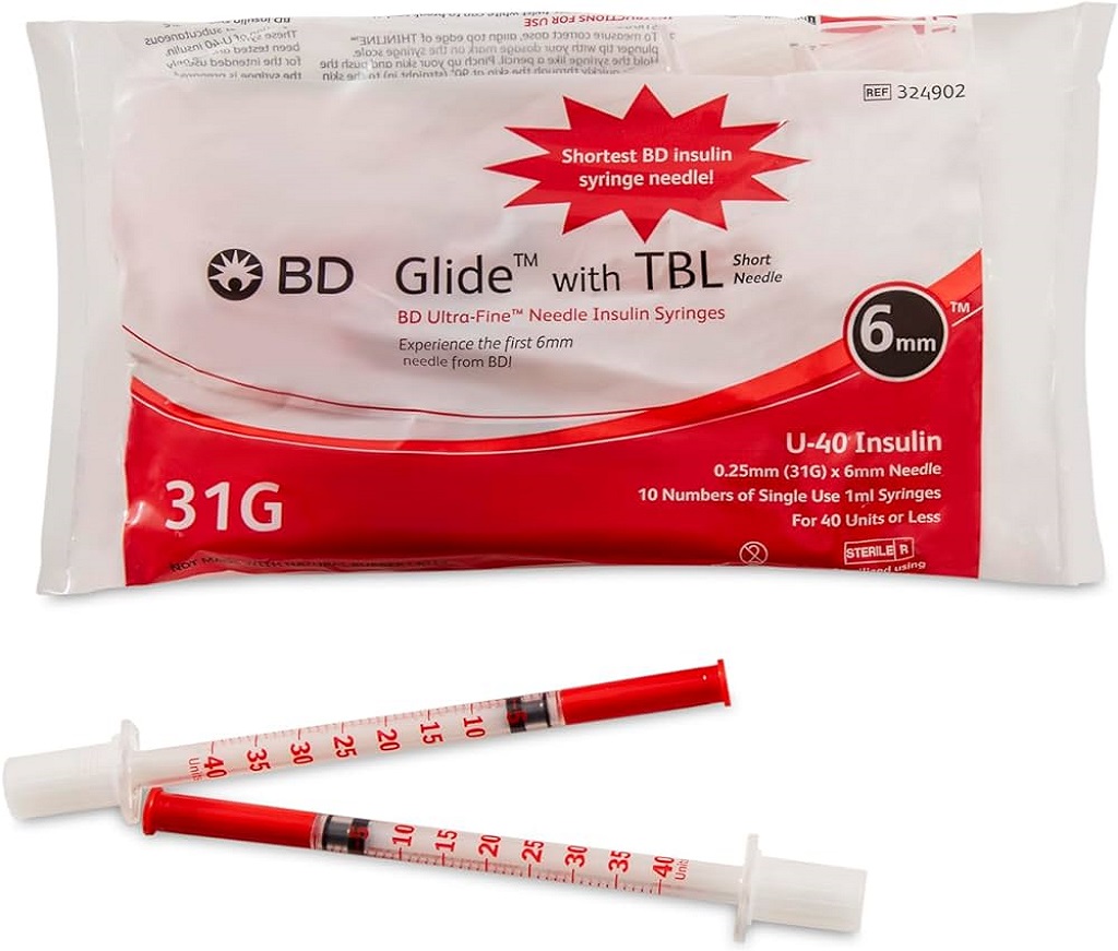 BD INSULIN SYRINGE 40