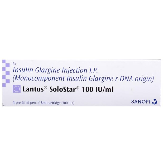 Lantus Solostar 100IU/ml Solution for Injection